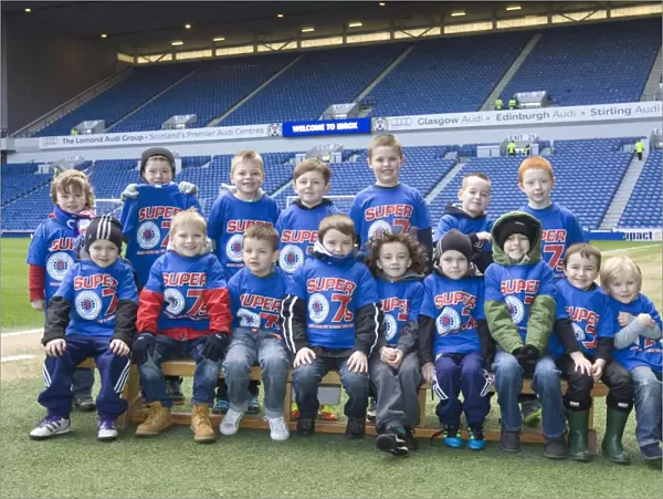 Exciting 1-1 Draw: Rangers FC vs Aberdeen Super 7s Soccer Match at Ibrox Stadium