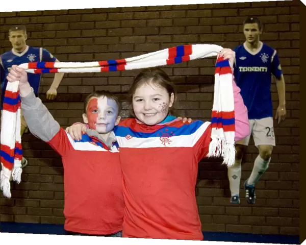 Family Fun at Ibrox: Thrilling 1-1 Draw between Rangers and Aberdeen, Clydesdale Bank Scottish Premier League