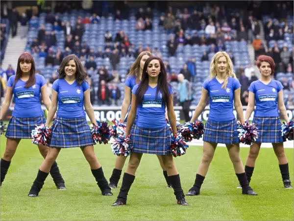 Bittersweet Triumph: Rangers Cheerleaders Endure 0-2 Defeat to Dundee United