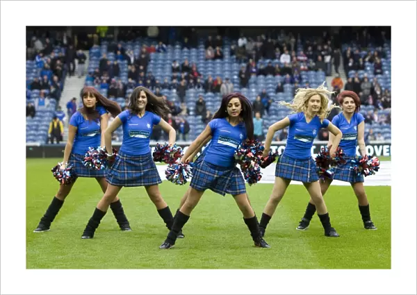 Bittersweet Victory: Rangers Cheerleaders Cope with 0-2 Defeat against Dundee United