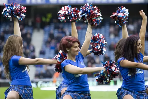 Bittersweet Triumph: Rangers Cheerleaders Cope with 0-2 Defeat to Dundee United