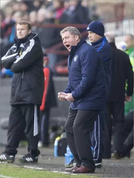 Ally McCoist and Rangers 4-1 Victory Over Dunfermline in the Scottish Premier League: East End Park