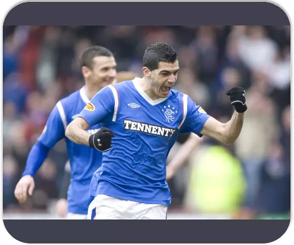 Rangers Salim Kerkar Rejoices in Four-Goal Blitz: Rangers 4-1 Dunfermline