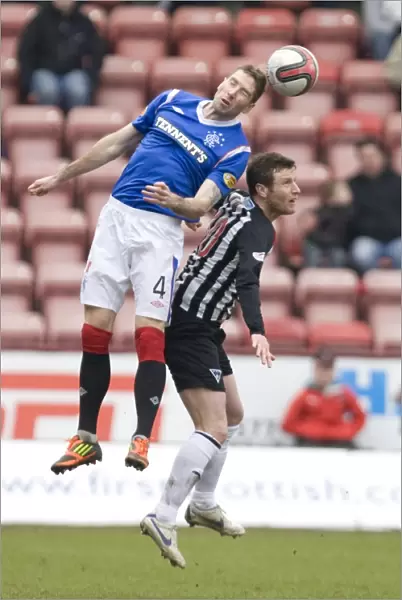 Rangers Kirk Broadfoot Scores Thunderous Header in 4-1 Clydesdale Bank Scottish Premier League Victory Over Dunfermline
