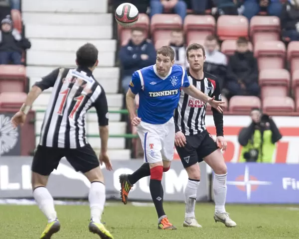 Rangers Kirk Broadfoot Thunderously Heads in Goal: 4-1 SPL Victory over Dunfermline