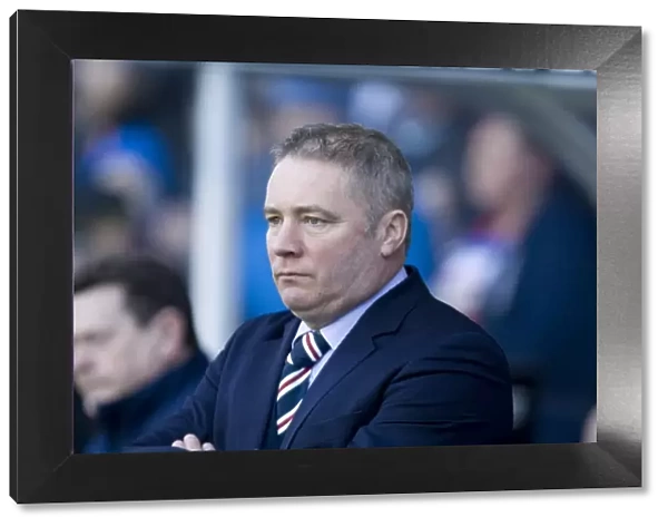 Ally McCoist at Ibrox: Pre-Match Moment before Rangers 0-1 Loss to Kilmarnock, Scottish Premier League
