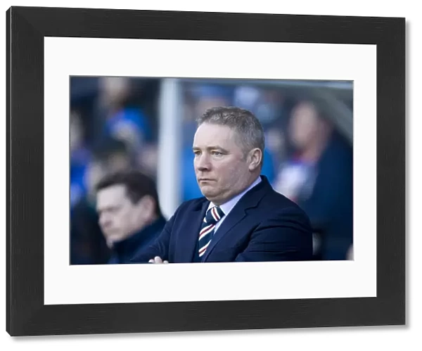 Ally McCoist at Ibrox: Pre-Match Moment before Rangers 0-1 Loss to Kilmarnock, Scottish Premier League