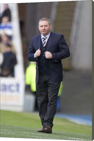 Ally McCoist's Disappointed Gaze: Rangers Suffer 1-0 Defeat Against Kilmarnock