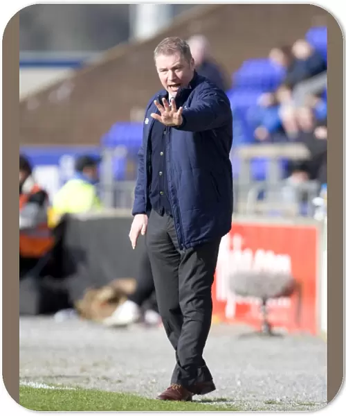 Ally McCoist Spurs On Rangers to 4-1 Clydesdale Bank Scottish Premier League Victory over Inverness Caledonian Thistle