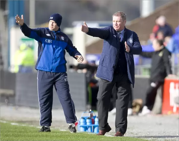 Ally McCoist and Rangers Celebrate 4-1 Clydesdale Bank Scottish Premier League Victory over Inverness Caledonian Thistle