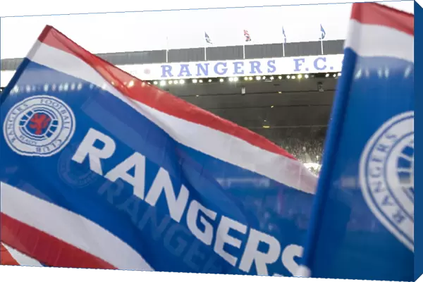 Rangers Football Club: A Sea of Passion and Pride - Pre-Match Parade at Ibrox Stadium