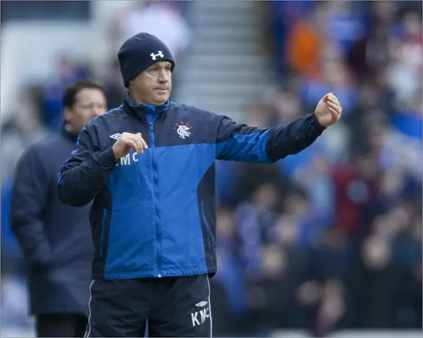 Urging On Rangers: McDowall's Passionate Plea Amidst Clydesdale Bank Scottish Premier League Defeat (1-2) to Heart of Midlothian
