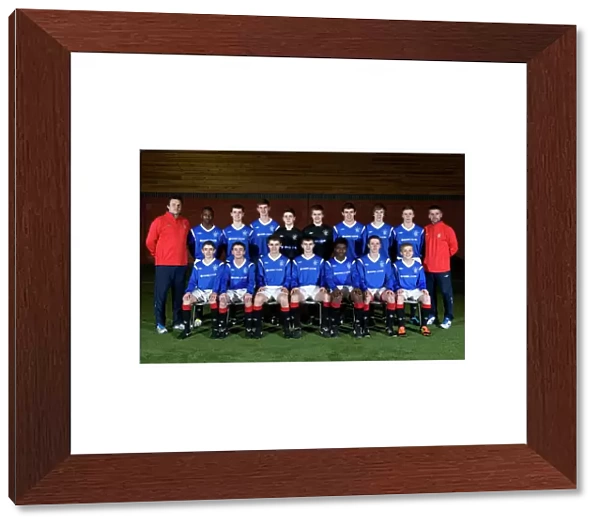 Soccer - Rangers U15s Team Shot - Murray Park