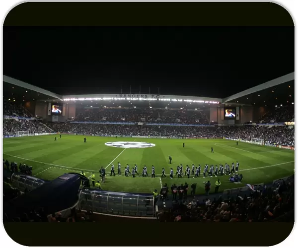 Champions League Group E Showdown: A Sea of Supporter Pride - Rangers FC vs Barcelona at Ibrox Stadium