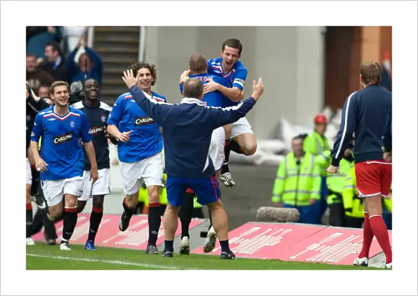 Barry Ferguson's Triumphant Moment: Rangers 3-0 Victory Over Celtic at Ibrox
