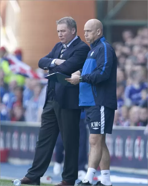 Rangers Glory: McCoist and McDowall's Euphoric Moment after 3-2 Victory over Celtic at Ibrox Stadium