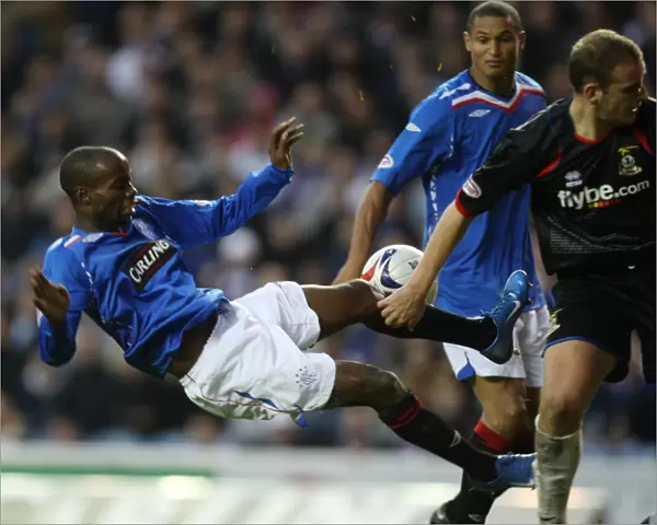 Rangers DaMarcus Beasley Scores the Second Goal Against Inverness Caledonian Thistle at Ibrox (2-0)