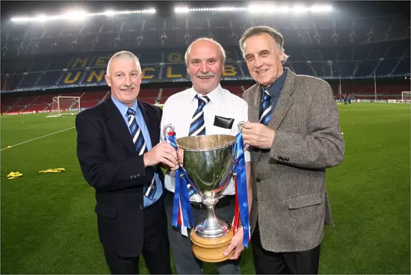 Triumphant Rangers: 1972 Cup Winners Cup Victory at Nou Camp - Jim Denny, Colin Stein, and Ronnie McKinnon: A Historic 2-0 Win over FC Barcelona