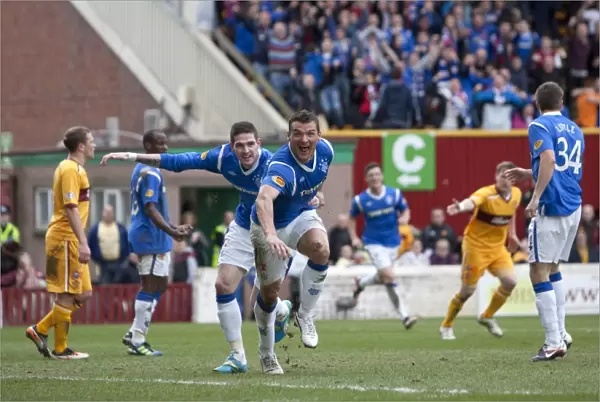 Motherwell 1-2 Rangers: Clydesdale Bank Scottish Premier League Victory for Rangers at Fir Park