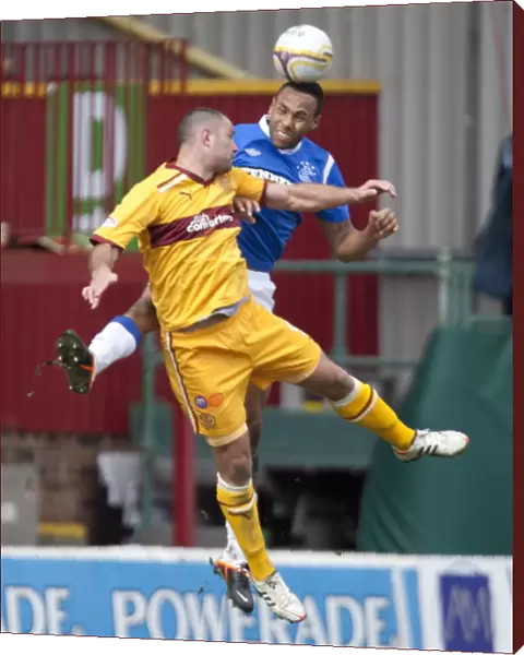 Rangers Kyle Bartley Clears Motherwell Threat: 1-2 Clydesdale Bank Scottish Premier League Win at Fir Park