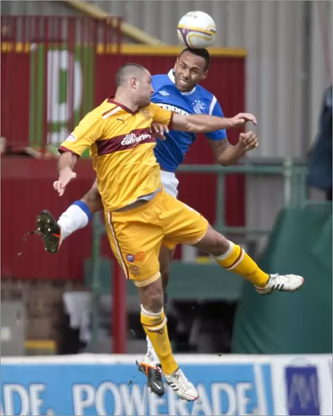Rangers Kyle Bartley Clears Motherwell Threat: 1-2 Clydesdale Bank Scottish Premier League Win at Fir Park