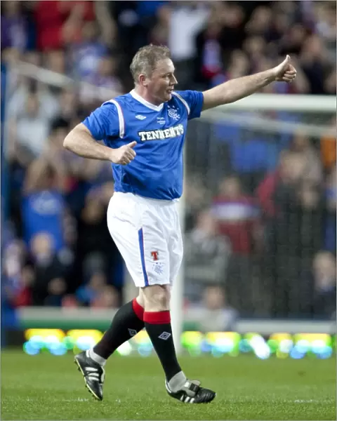 Ally McCoist and Rangers Legends Defy AC Milan Glorie: A 1-0 Victory at Ibrox Stadium