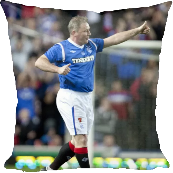 Ally McCoist and Rangers Legends Defy AC Milan Glorie: A 1-0 Victory at Ibrox Stadium