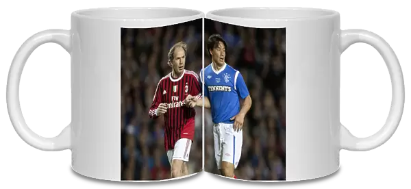 A Clash of Titans: Michale Mols vs. Franco Baresi - Rangers Legends vs. AC Milan Legends (1-0) at Ibrox Stadium