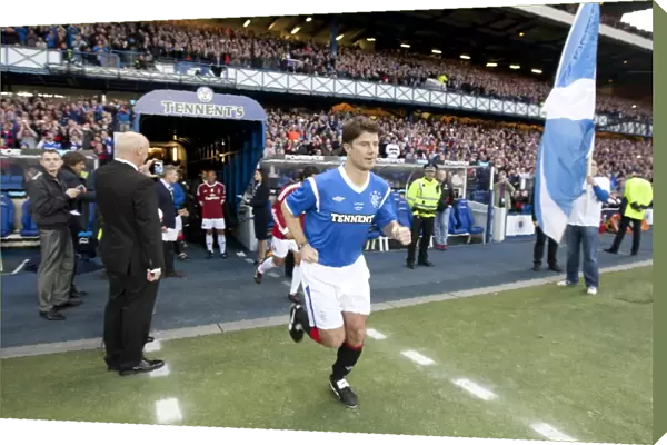 Brian Laudrup's Epic Run-Out: Rangers Legends vs. AC Milan (1-0) at Ibrox Stadium