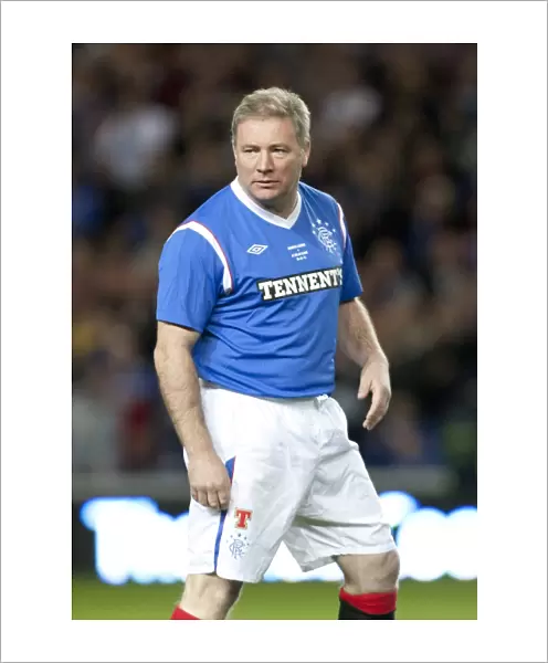 Ally McCoist's Iconic Goal: Rangers Historic 1-0 Victory over AC Milan Glorie at Ibrox Stadium
