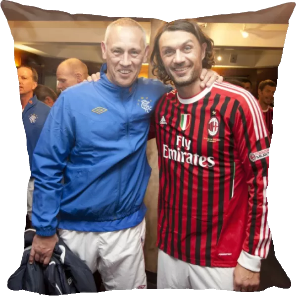 A Legendary Clash: Rangers & AC Milan Legends - Hateley and Maldini Reunite (1-0)