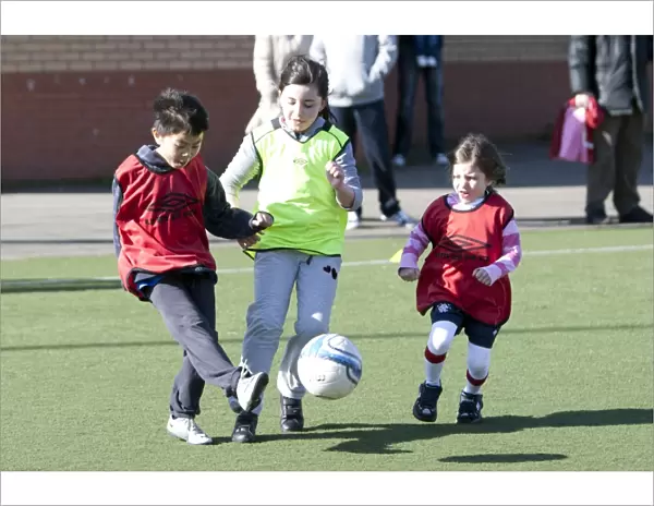 Rangers Soccer School at Ibrox Complex - Easter 2012