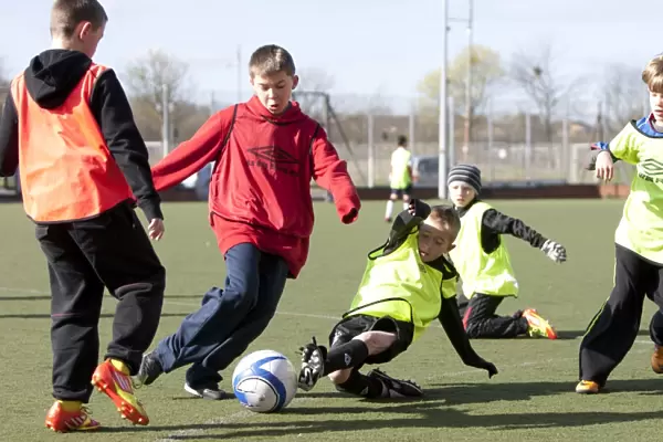 Rangers Easter Soccer School at Ibrox Complex 2012