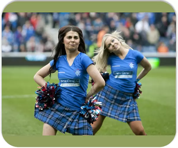 Rangers Triumph: Thrilling 3-1 Victory Over St. Mirren - Cheerleaders Jubilant Celebration