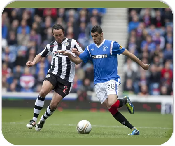 Murray Park Thriller: Salim Kerkar Scores the Decisive Goal (3-1) for Rangers against St Mirren in the Scottish Premier League