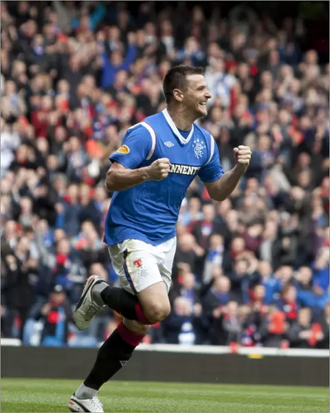 Rangers Lee McCulloch: Exulting in the Thrill of the Opening Goal - 3-1 Win Over St Mirren