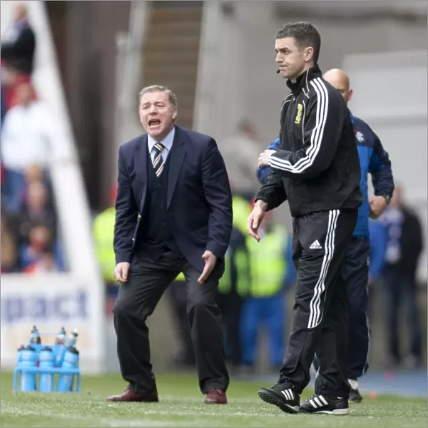 Rangers: Ally McCoist and Team Celebrate Glory: 3-1 Victory Over St. Mirren in Scottish Premier League