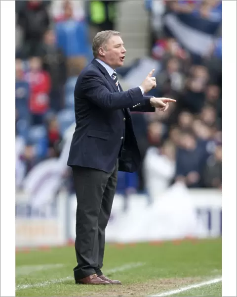 Rangers: Ally McCoist and Team Celebrate 3-1 Victory Over St. Mirren in Scottish Premier League
