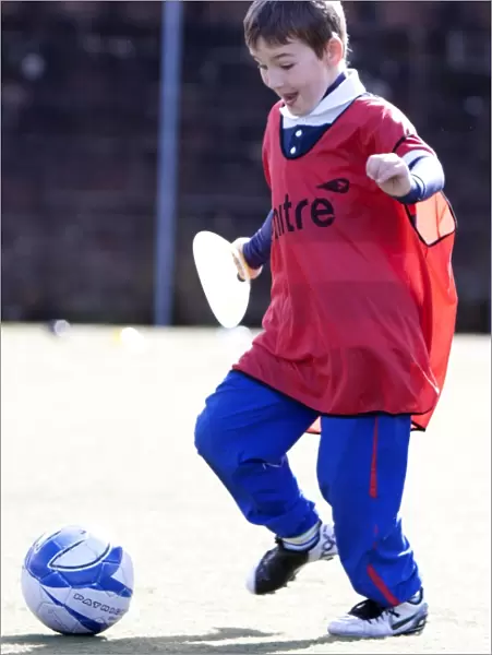 Rangers Easter Soccer School at Ibrox Complex 2012