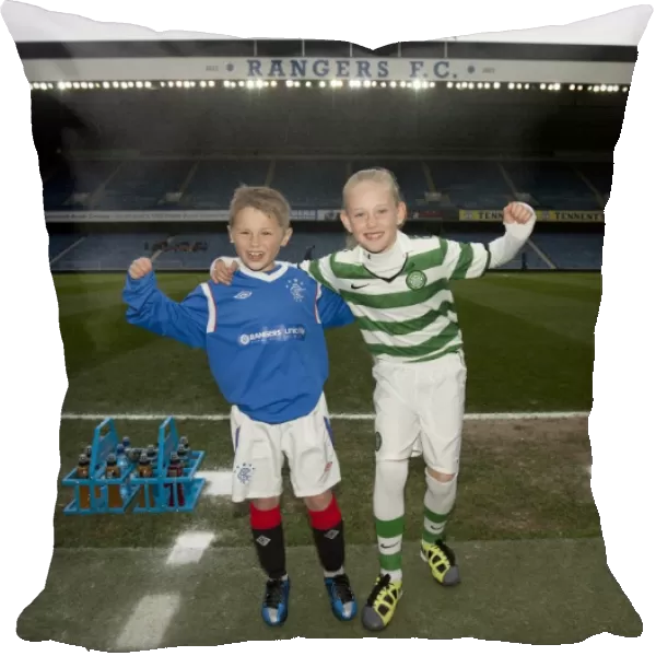 A Clash of Mascots: Rangers vs Celtic U17s Glasgow Cup Final at Ibrox Stadium (2012)