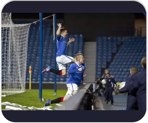 Darren Ramsay's Dramatic Equalizer: Glasgow Cup Final 2012 at Ibrox Stadium - Rangers U17s