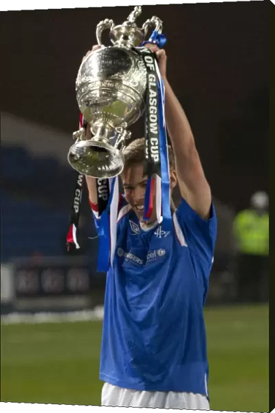 Rangers U17s: Andy Murdoch Celebrates Glasgow Cup Victory Over Celtic at Ibrox Stadium (2012)