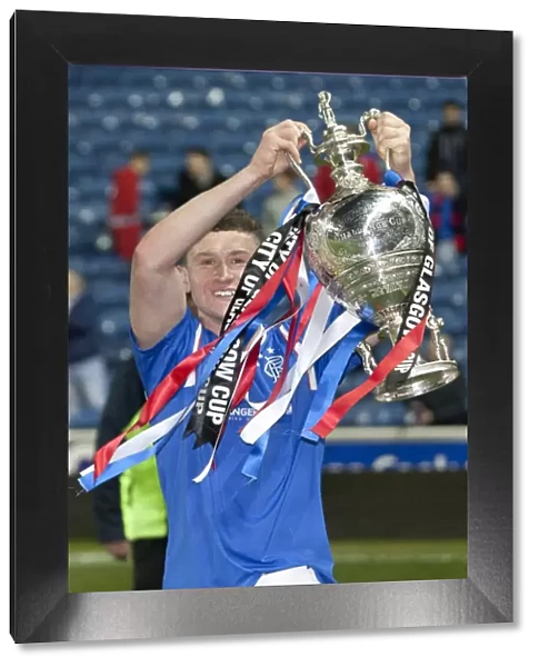 Fraser Aird's Euphoric Moment: Rangers U17s Defeat Celtic U17s in the Glasgow Cup Final at Ibrox Stadium (2012)