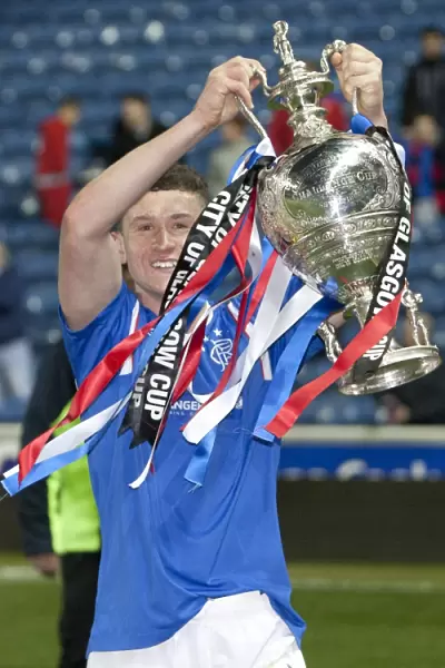 Fraser Aird's Euphoric Moment: Rangers U17s Defeat Celtic U17s in the Glasgow Cup Final at Ibrox Stadium (2012)