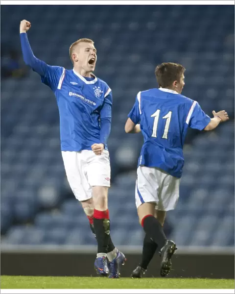 Rangers U17s Dramatic Equalizer by Darren Ramsay: Glasgow Cup Final 2012 - A Thrilling Moment of Football vs Celtic
