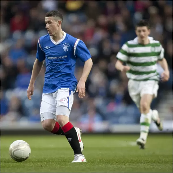 Fraser Aird Leads Rangers U17s in Glasgow Cup Final Clash Against Celtic at Ibrox Stadium