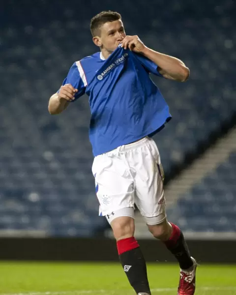 Rangers U17s Triumph Over Celtic in Thrilling Glasgow Cup Final Penalty Shootout: Fraser Aird's Decisive Goal (2012) - Ibrox Stadium