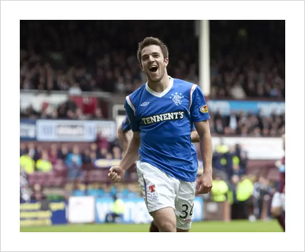 Andy Little's Euphoric Moment: 3-0 Goal vs. Hearts at Tynecastle (Clydesdale Bank Scottish Premier League)