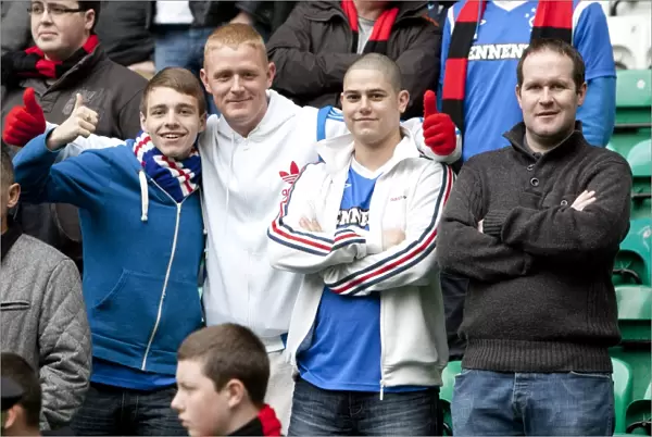 Rangers FC at Celtic Park: Unyielding Fan Loyalty Amidst 3-0 Deficit in the Scottish Premier League