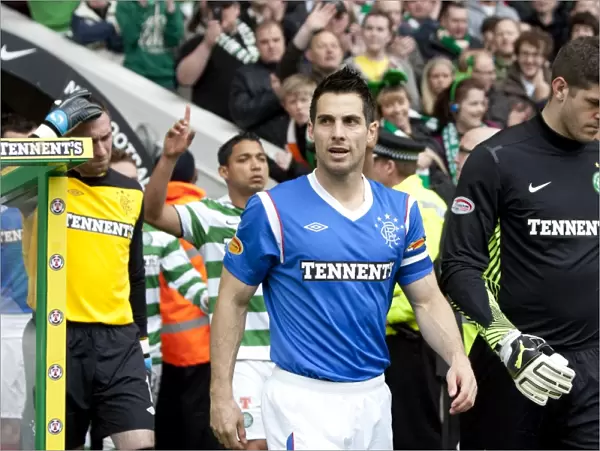 Rangers Carlos Bocanegra Rallies Team in Celtic Park Amidst 3-0 Deficit (Scottish Premier League)